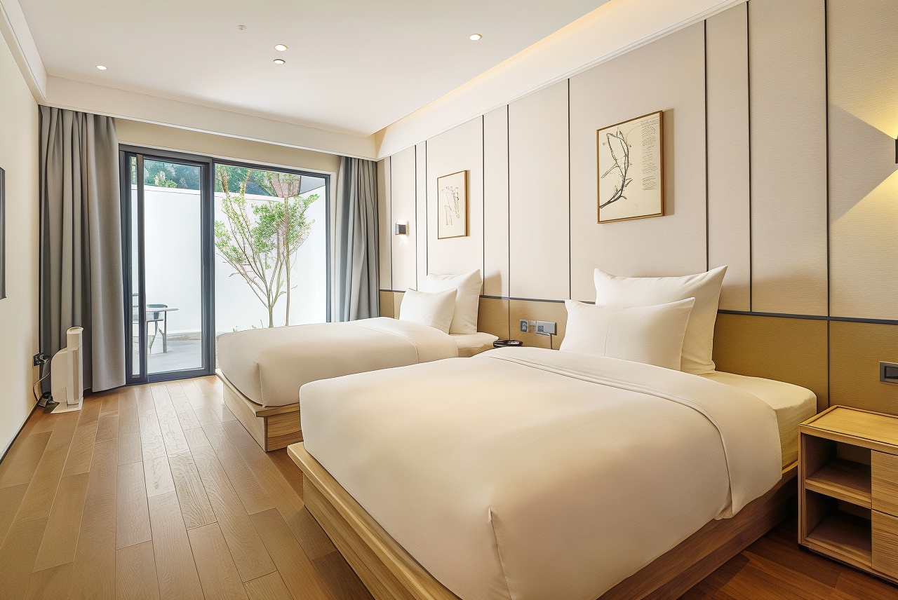 争朝夕-露台双床房（落地窗+高端洗护+智能客控）