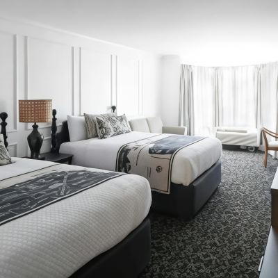 行政兩臥室套房（1特大床+1大床） 牛谷套房飯店優惠