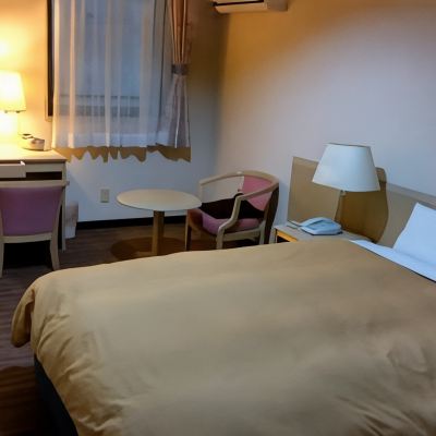 ◆Non-Smoking Double◆ (160cm Bed, Spacious 20 Square Meters) [Double Room] [Non-Smoking] ホテル日立ヒルズ クーポン