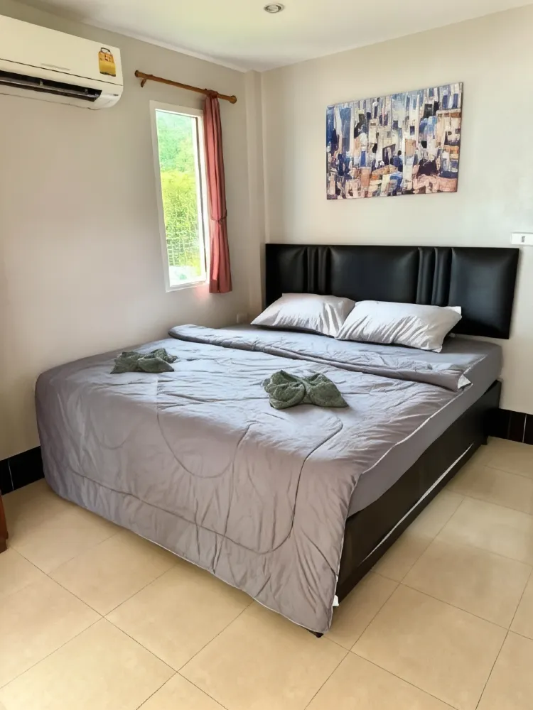 บังกะโลพร้อมเครื่องปรับอากาศ