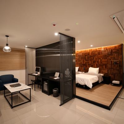 디럭스 트윈룸 천안 유디자인 호텔 쿠폰