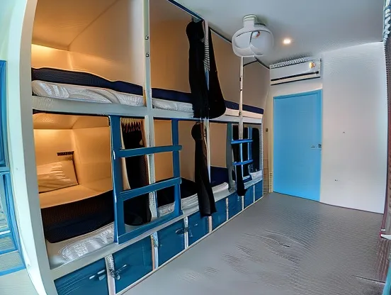 Bed In 8 Bed Dorm