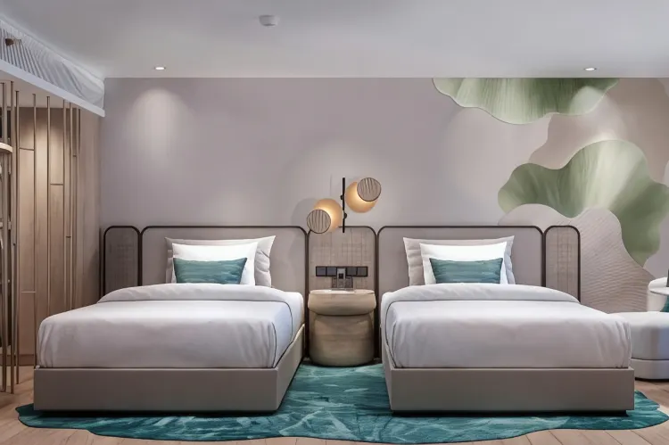 Premium Deluxe, Guest Room, 2 Double, Sea View, Balcony
