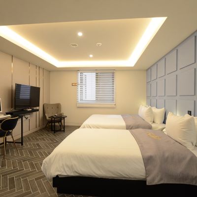 스탠다드 트윈룸 천안 유디자인 호텔 쿠폰