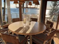 Magnificent up-close WATERFRONT "SunBright Le Reve"   Premier westside Orcas Hoteles en Eastsound