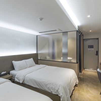 패밀리 더블 트윈 시내뷰 4인 호텔 월미도 쿠폰