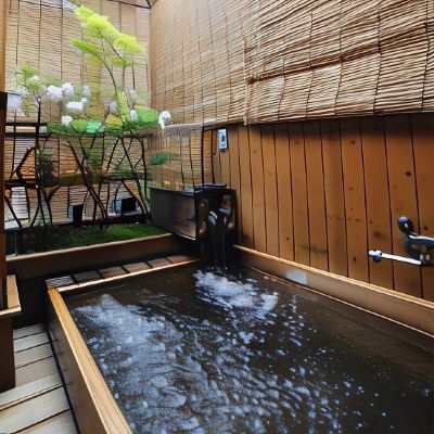 [Non-Smoking]Guest Room with Open-Air Bath[Plum]Kasumi, Sakura, Bonfire, Fuyo[Standard][Japanese Room][Non-Smoking][No View]