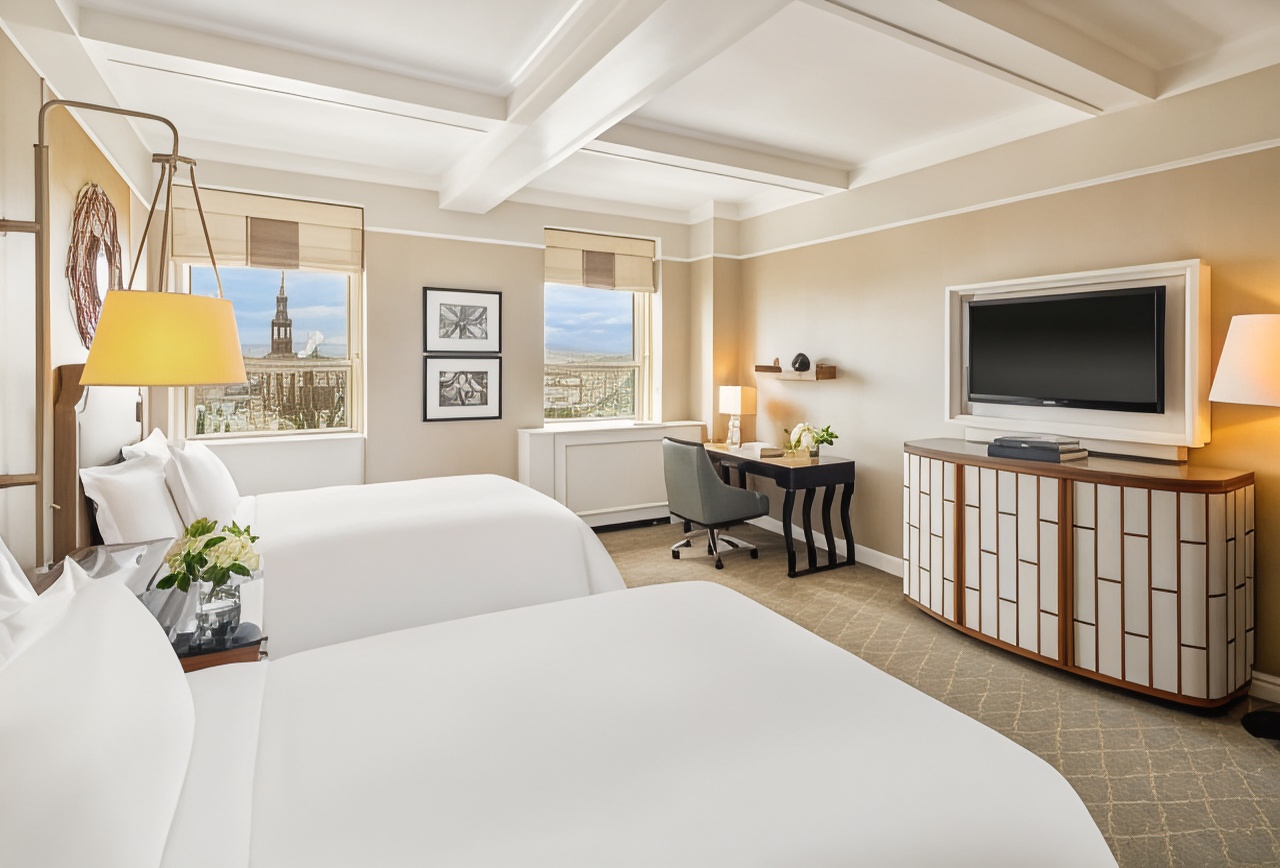 豪华河景两张双人床房