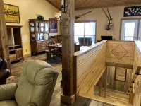 Secluded 3 Acres on the White River.  Custom Cabin with HotTub and Fire Pit!!! Hotels in Izard County