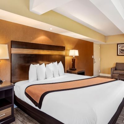 Room King Sized Bed and Sofabed Four Guests and Includes A Microwave Refrigerator Wifi. Non Smoking. Best Western Plus Newark Airport West Promo Code
