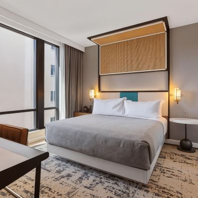 King Room With Mobility Accessible Bathtub Canopy by Hilton Memphis Downtown Promo Code