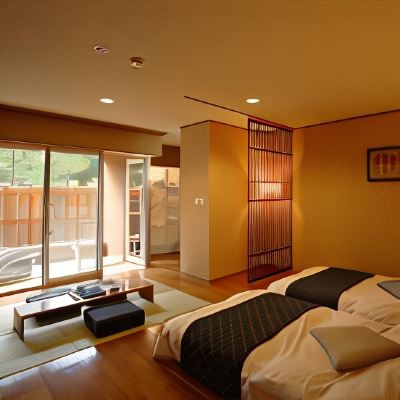 Superior Semi Western-Style Room with Private Open-Air Bath