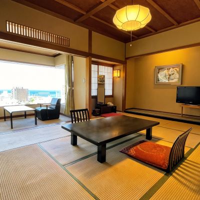 五葉館の和室 熱海金城館 クーポン