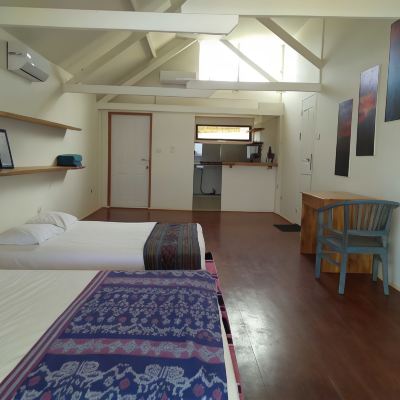 Family Suite, 2 Double Beds, Beach View, Beachfront