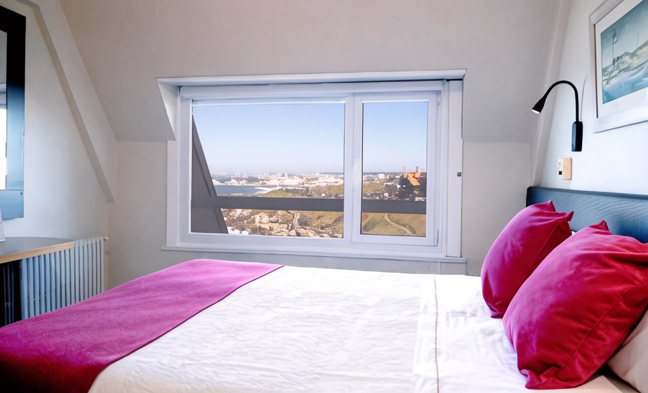 Hotel Las Rocas海景双人或双床间