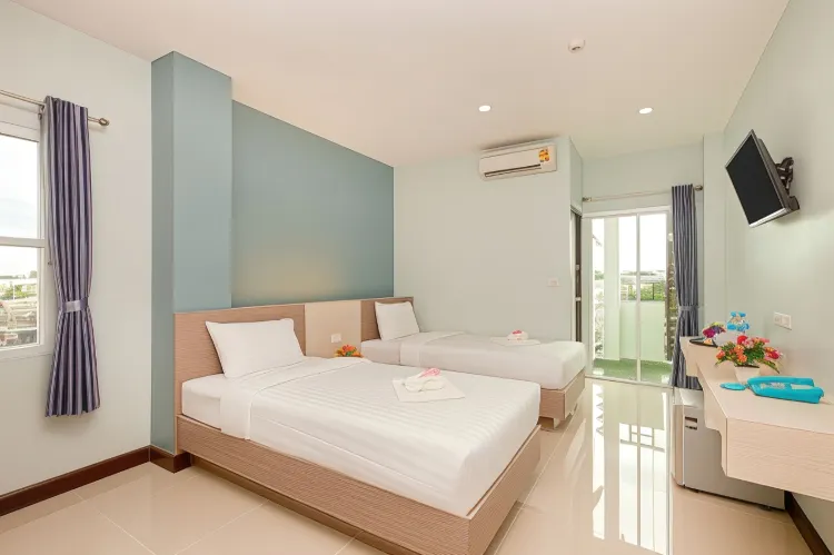 ห้องดีลักซ์ เตียงแฝด