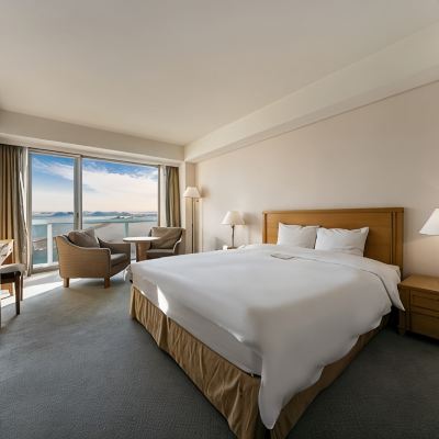 디럭스 더블룸 오션뷰 호텔현대 바이 라한 목포 쿠폰