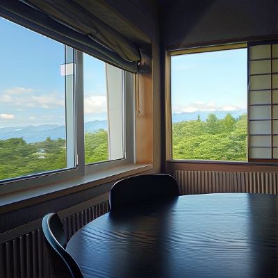 Japanese Style Room with Observatory Bath