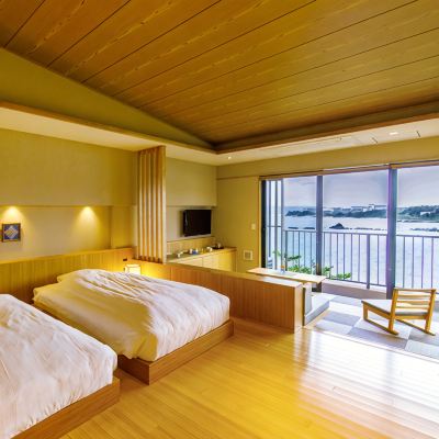 オーシャンスイート(高層階) 海の旅亭おきなわ名嘉真荘 クーポン