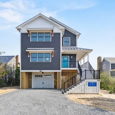 Brand new house on a private beach!