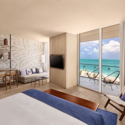 Deluxe Ocean Front King Room SLS Cancun Hotel & Residences Promo Code