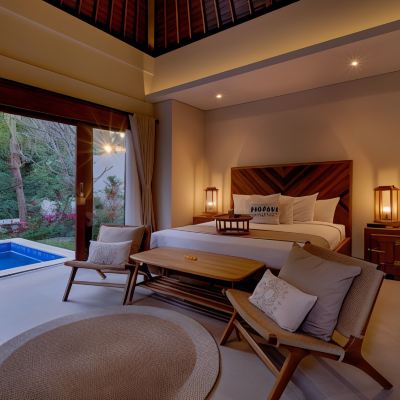 Two-Bedroom Villa with Pool View