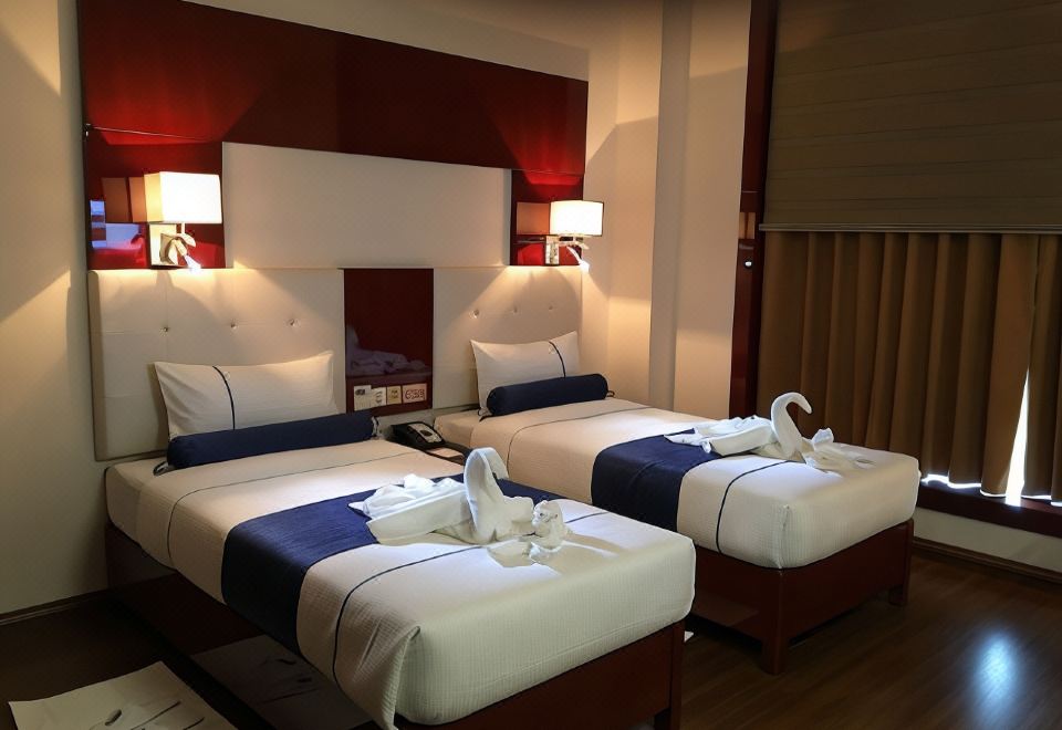 標準雙床房，2張單人床