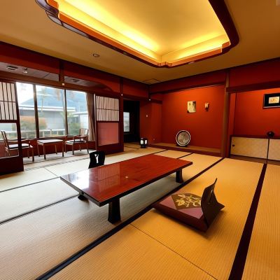 Japanese Room with No Bath (12 + 6 Tatami Mats for 4 People) , Non Smoking