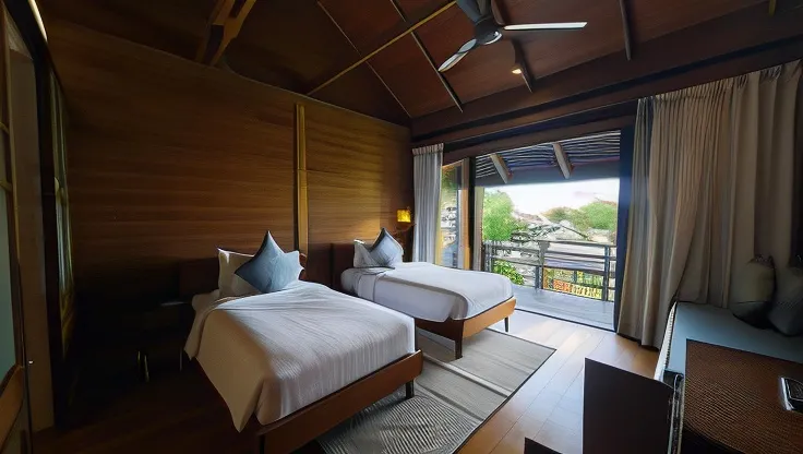 ห้องดีลักซ์ เตียงแฝด