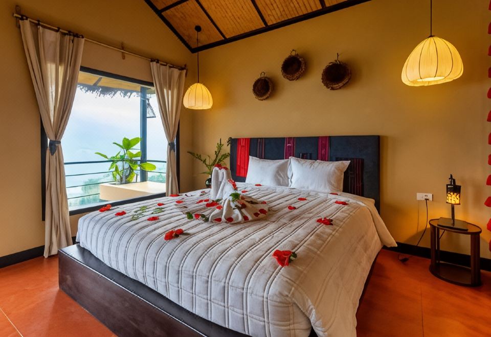 全景双人房， 山景