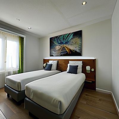 Superior Room with 2 Single Beds-Ocean View