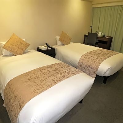 ベーシックツインルーム(ツインベッド×2)(喫煙) 六本木プラザホテル クーポン