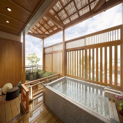 Premier Japanese Room, Nightlife View, Non-Smoking (Spectacular View! Open-Air Bath Equipped Yuzuriha) 伊香保温泉 お宿 玉樹 クーポン