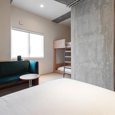 4人部屋　二段ベッド付 KIRO 広島 by THE SHARE HOTELS クーポン