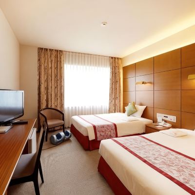 禁菸高級雙床房 那霸城市度假 微笑飯店優惠