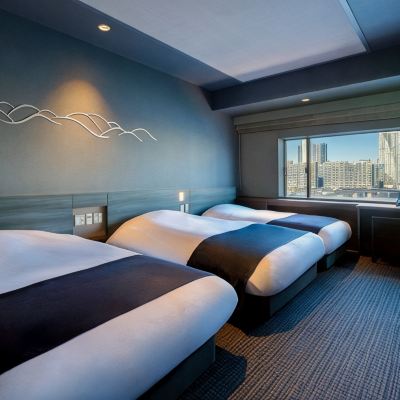 Deluxe Twin - Non-Smoking (2 Semi-Double Beds + 1 Single Bed) ラビスタ東京ベイ クーポン