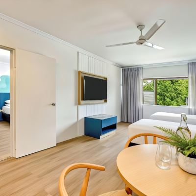 Family Room with One Queen and Two Twin Beds ibis Styles Cairns Promo Code