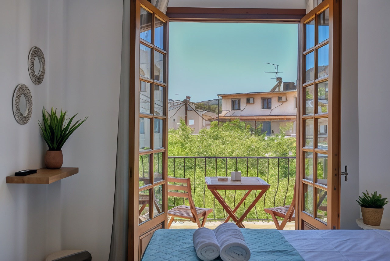 家庭公寓， 1 張大床和 1 張沙發床