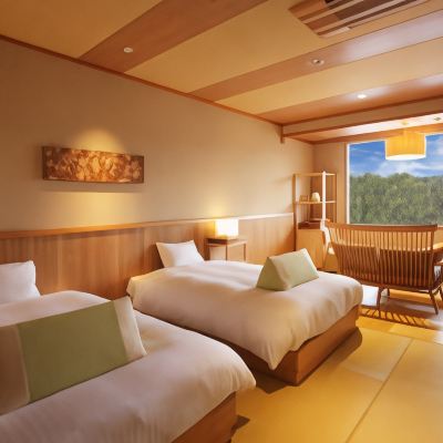 Twin With Sakura-3 Rd Floor 「蔵王の森」がつくる美と健康の温泉宿　ゆと森倶楽部 クーポン