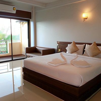 Deluxe Double Room with Balcony