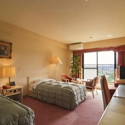 マウンテンビューツインルーム(禁煙) ホテルグリーンヒル大多喜 クーポン