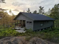 Self-sufficient vacation cabin in the middle of beautiful southern Norwegian nature Hotels in 