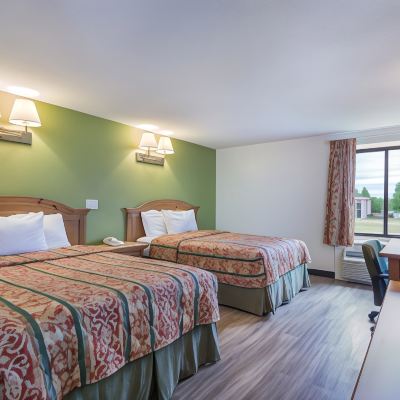 Deluxe Room, 2 Double Beds, Smoking, Refrigerator&Microwave