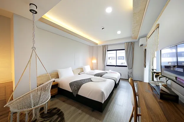 ห้องดีลักซ์ เตียงแฝด