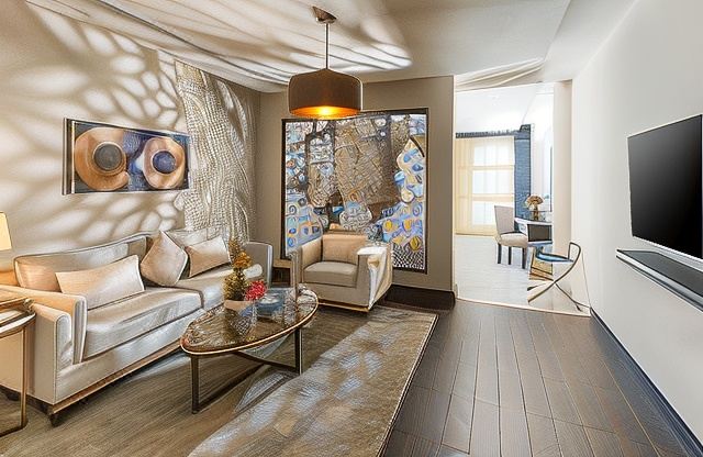 The Address Residence Studio with Living Area Sea View