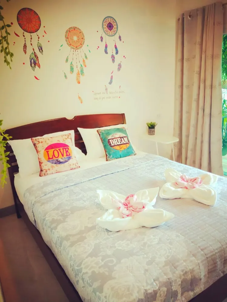 ห้องควีนพร้อมวิวสวน