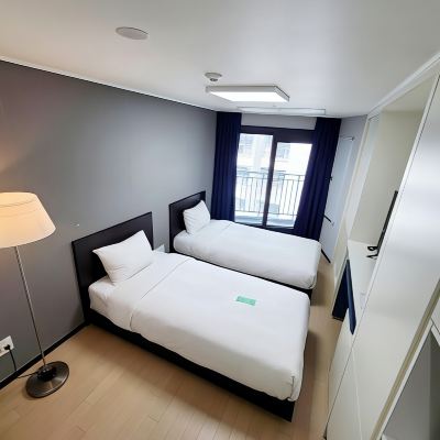 標準雙人房（2 張單人床）, 2 張單人床,城市景觀