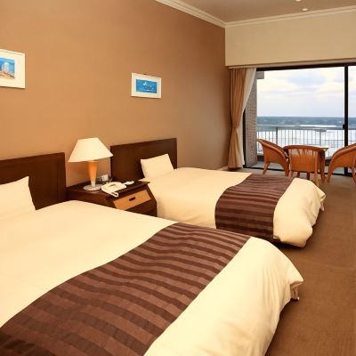 オーシャンビューツインルーム(浴室) マリンタラソ出雲 クーポン