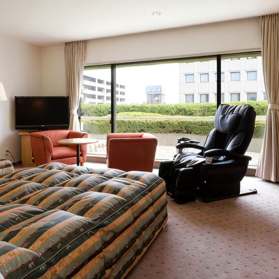 デラックスツインルーム(禁煙) ホテルオークスアーリーバード大阪森ノ宮 クーポン