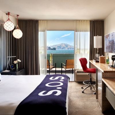 Deluxe King Room with Balcony Hotel Zephyr San Francisco Promo Code